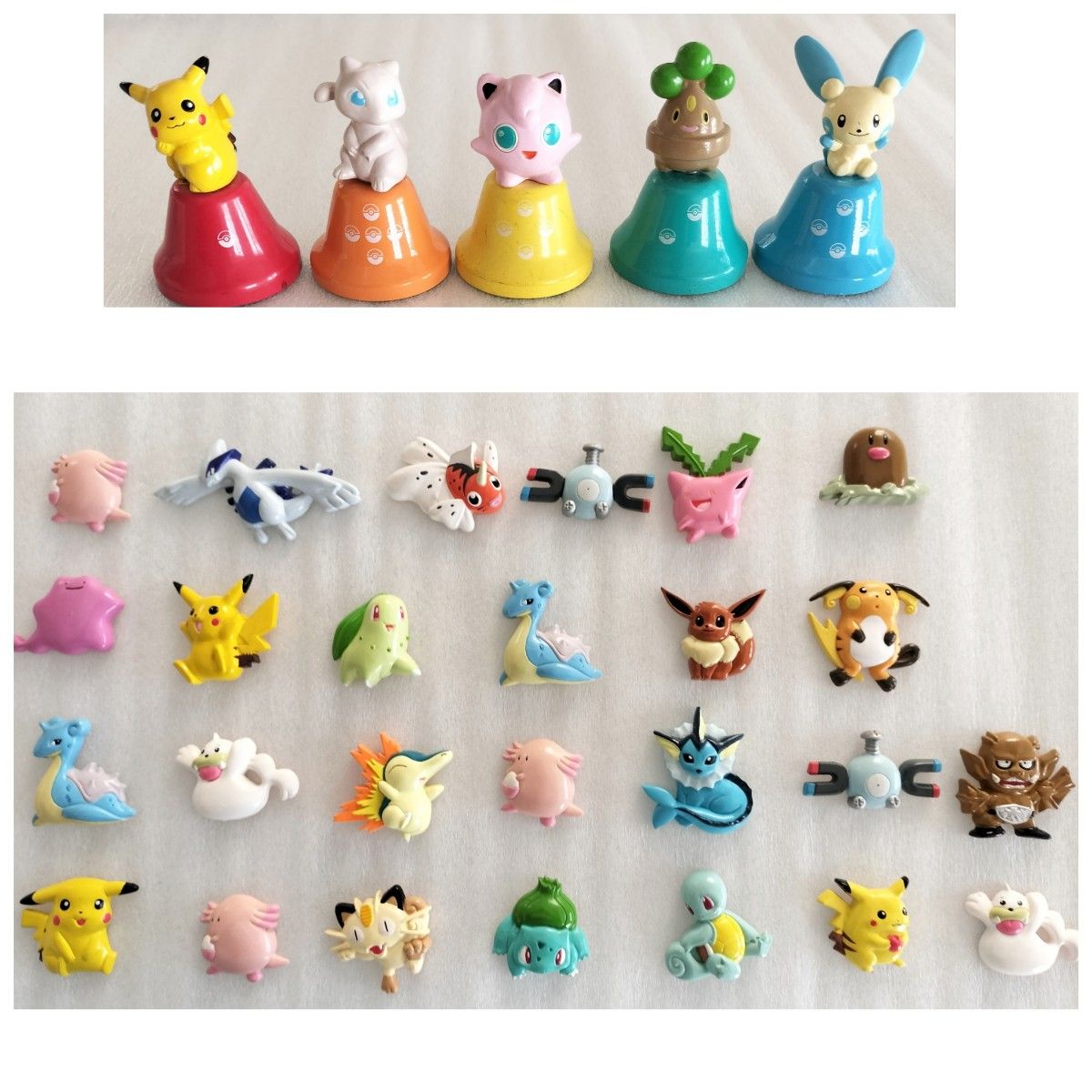 ポケモン ガチャ フィギュア マグネット くっつくんです ハンドベル
