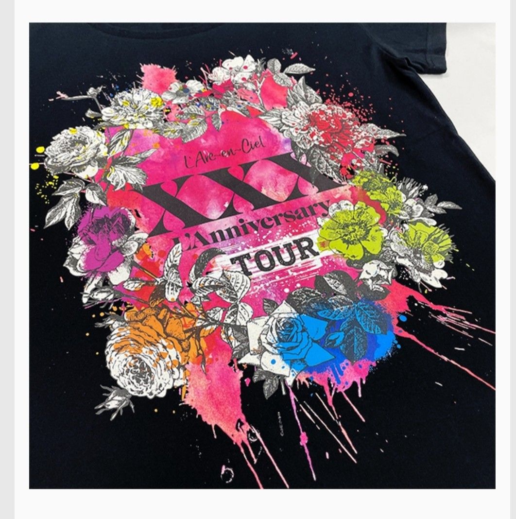 新品未開封品】L'Arc~en~Ciel ラルク30周年グッズTシャツ サイズフリー