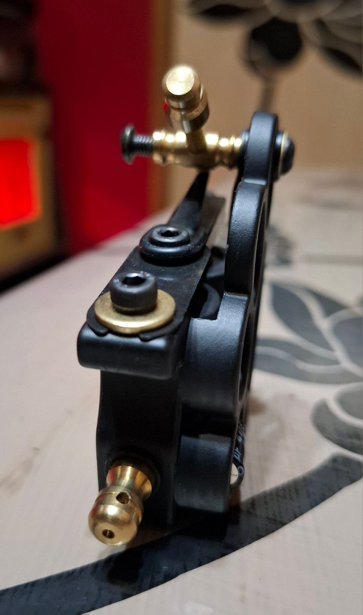 ツ*ン様 ウィザード タトゥーマシン ダブルコイル 赤 2台セット ツ*ン