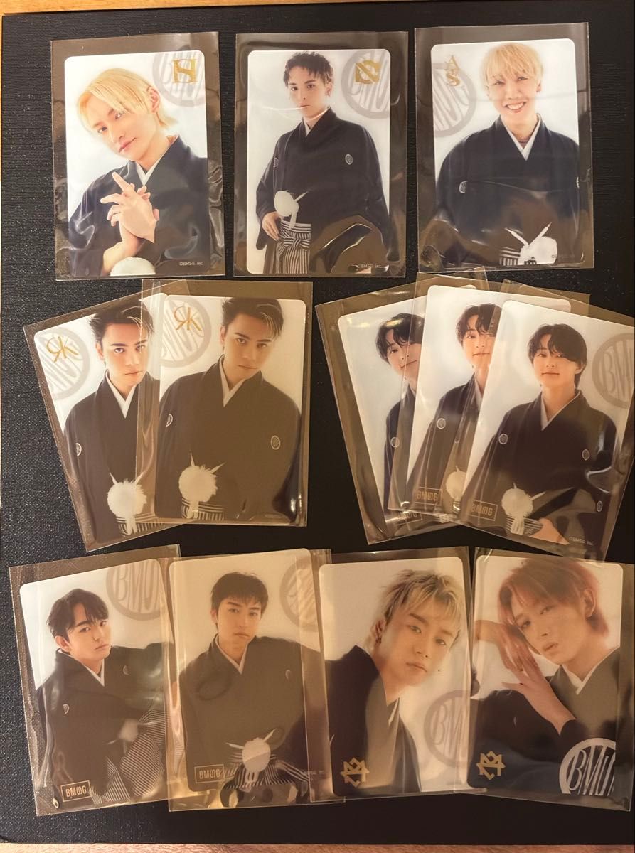 BE:FIRST レオ BMSG FES'24 クリアカード 8枚セット 【公式通販】