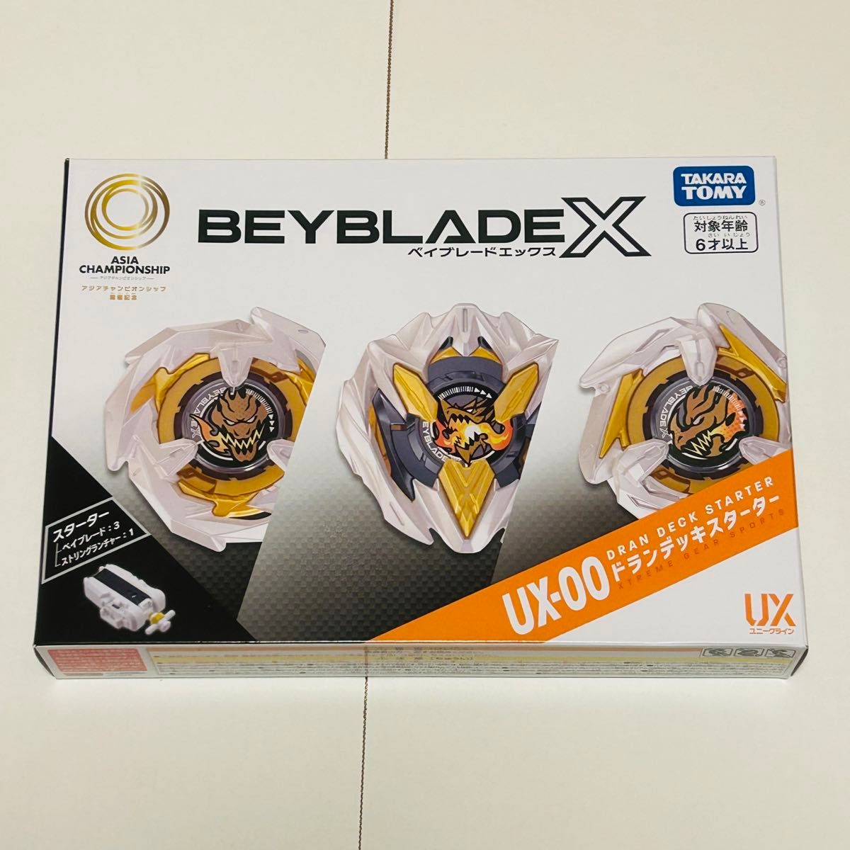 BEYBLADE X UX-00 アジアチャンピオンシップ ドランデッキ日本版