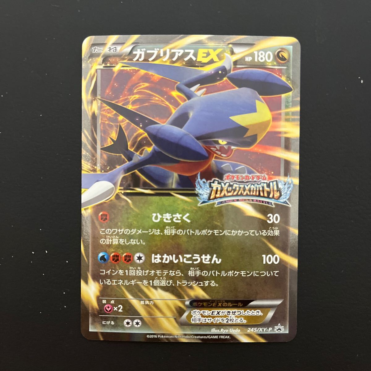 PSA10 Mガブリアス EX プロモ カメックスメガバトル クリムゾンエッジ