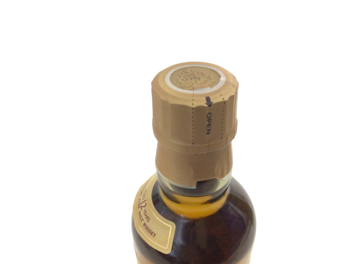 ウイスキー サントリー 山崎 12年 ピュアモルト ベビーボトル 180ml 木