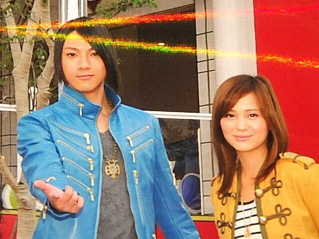 海賊戦隊ゴーカイジャー 直筆サイン色紙 市道真央 山田裕貴 Yahoo