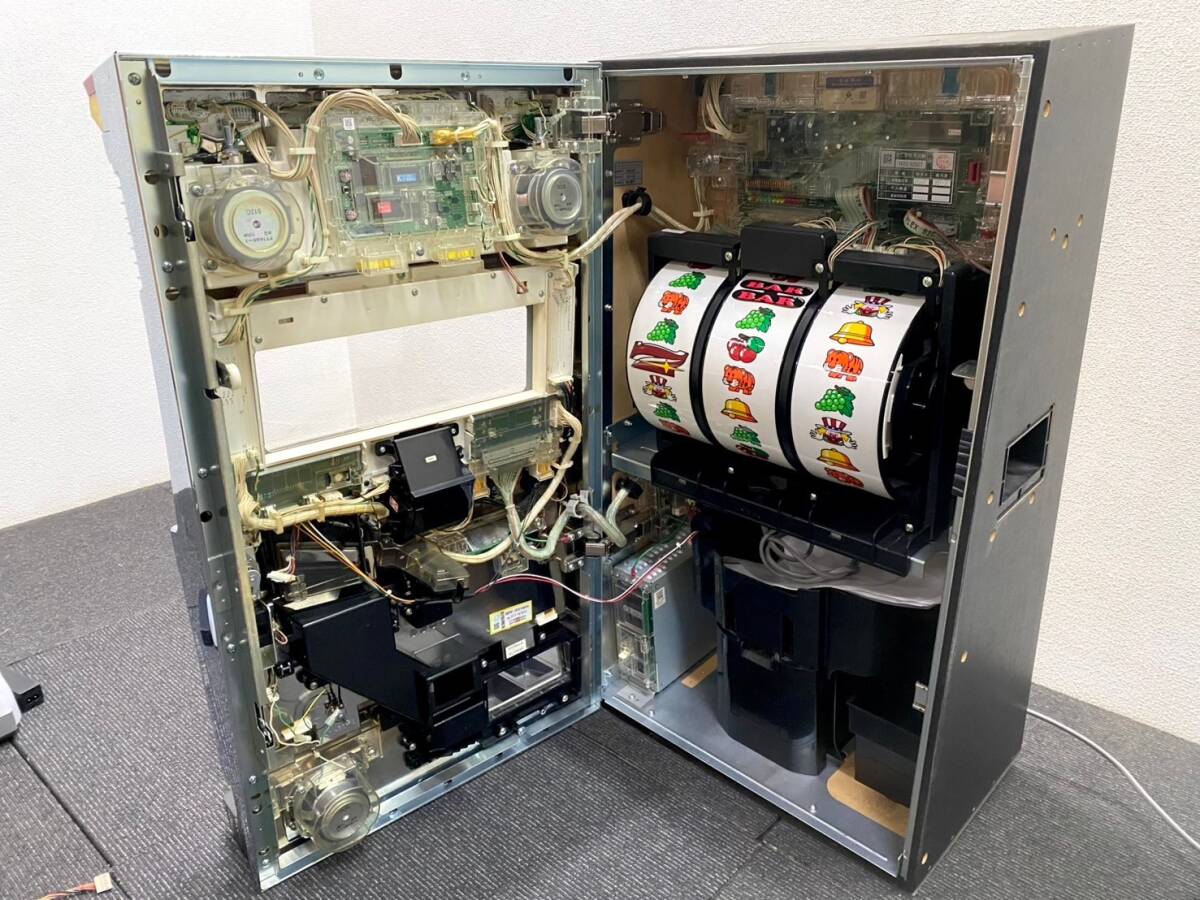 パチスロ 実機 マイジャグラーⅡ 2 コイン不要機付 家スロフルセット