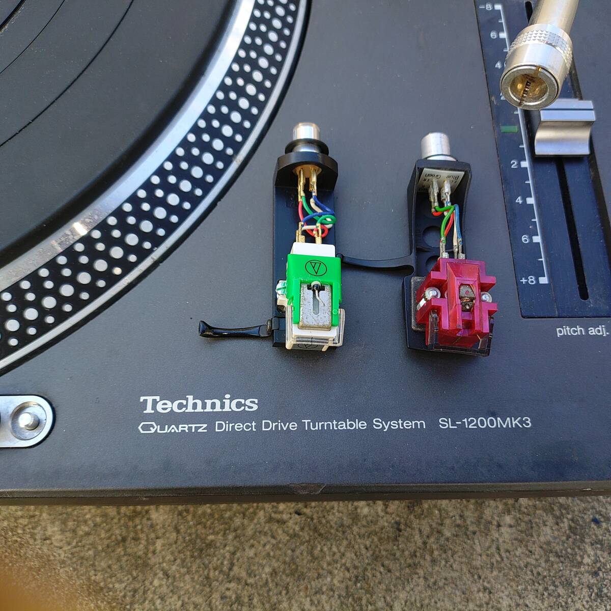 Technics SL1200 MK3 BLACK カートリッジ・針2個付 名機】テクニクス
