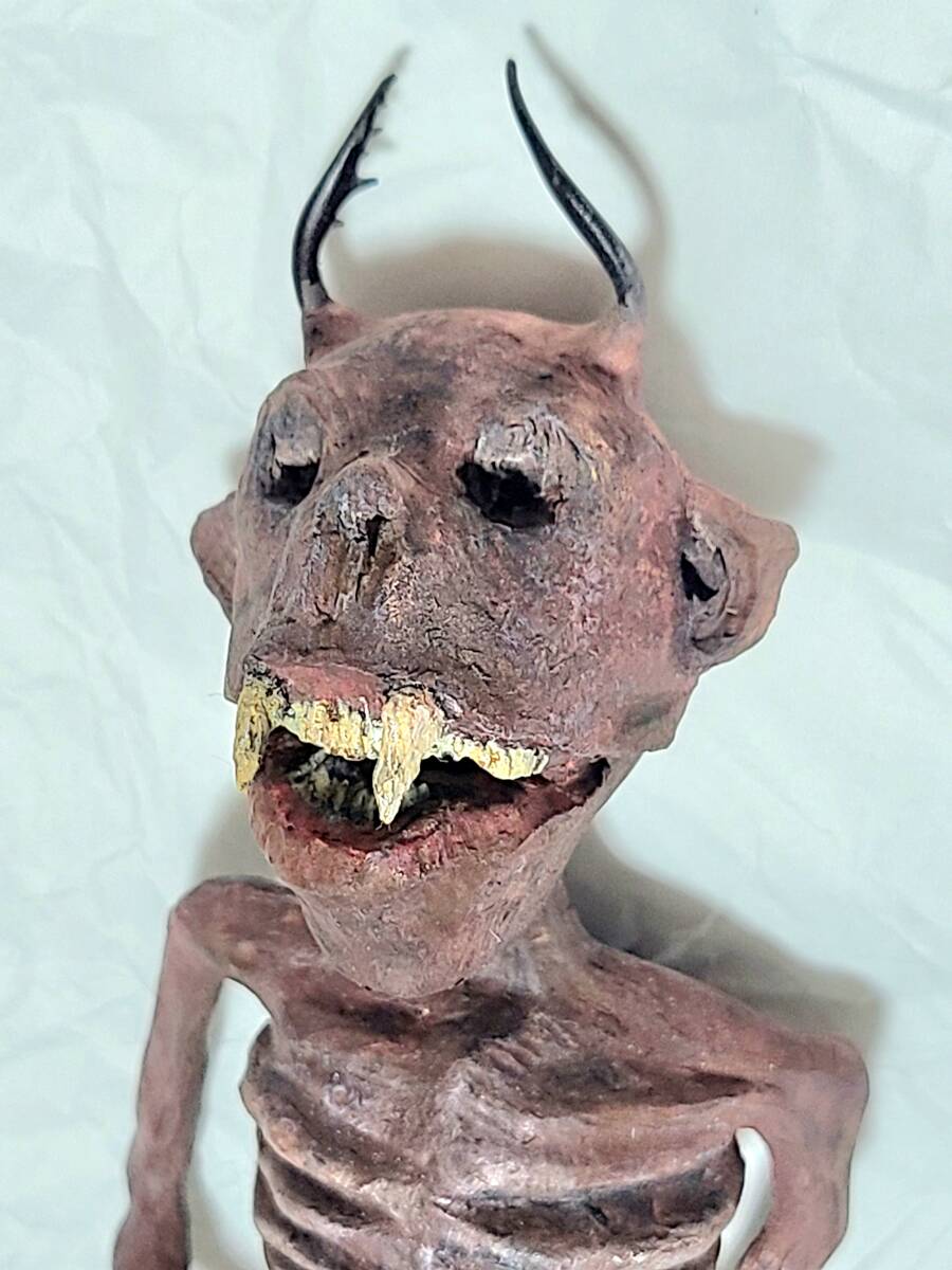 一点物 妖怪 鬼猿 木乃伊 ミイラ UMA リアル 自作 芸術作品 怪奇標本