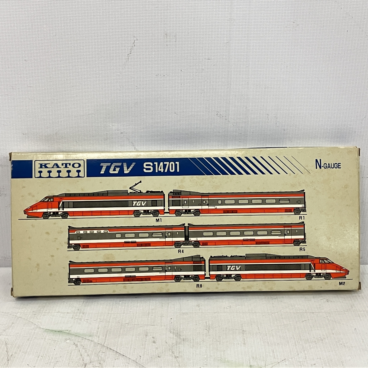 KATO S14701 TGV フランス国鉄 6両 セット 鉄道模型 Nゲージ カトー