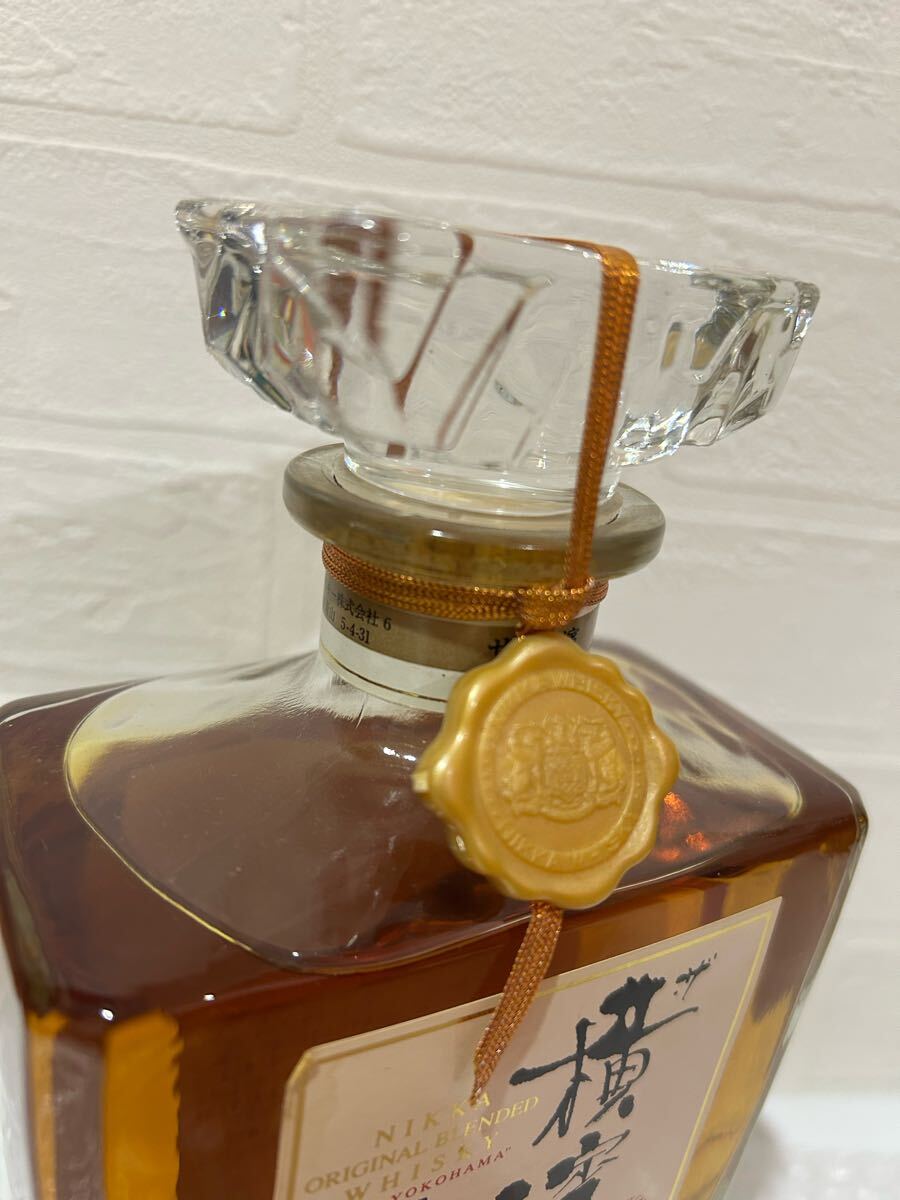 ニッカザ・横濱700ml 40％古酒未開栓箱なし