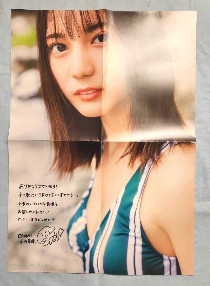 日向坂46 小坂菜緒 『君は誰？』 世界に1枚だけ！ サイン入り超