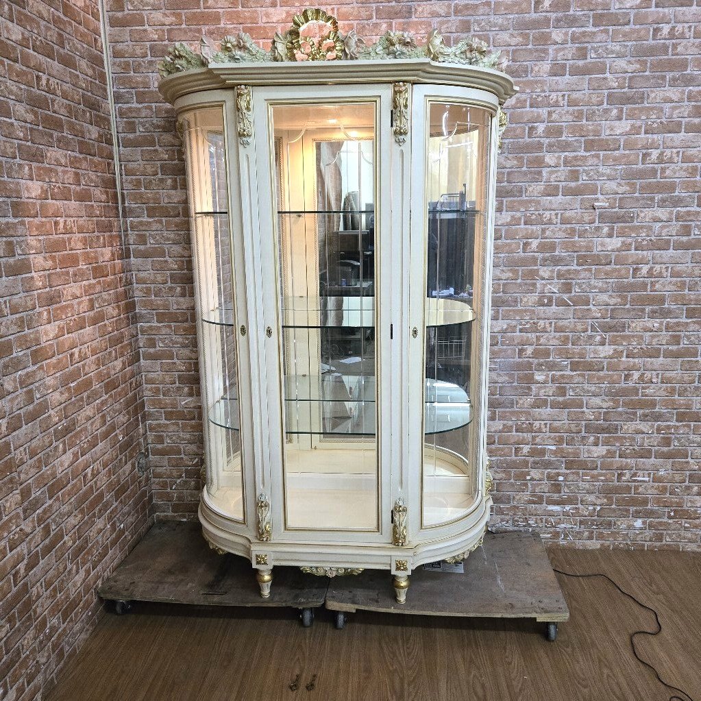 LLADRO リヤドロ 注文 純正大型ガラスケース ショーケース 背面ミラー