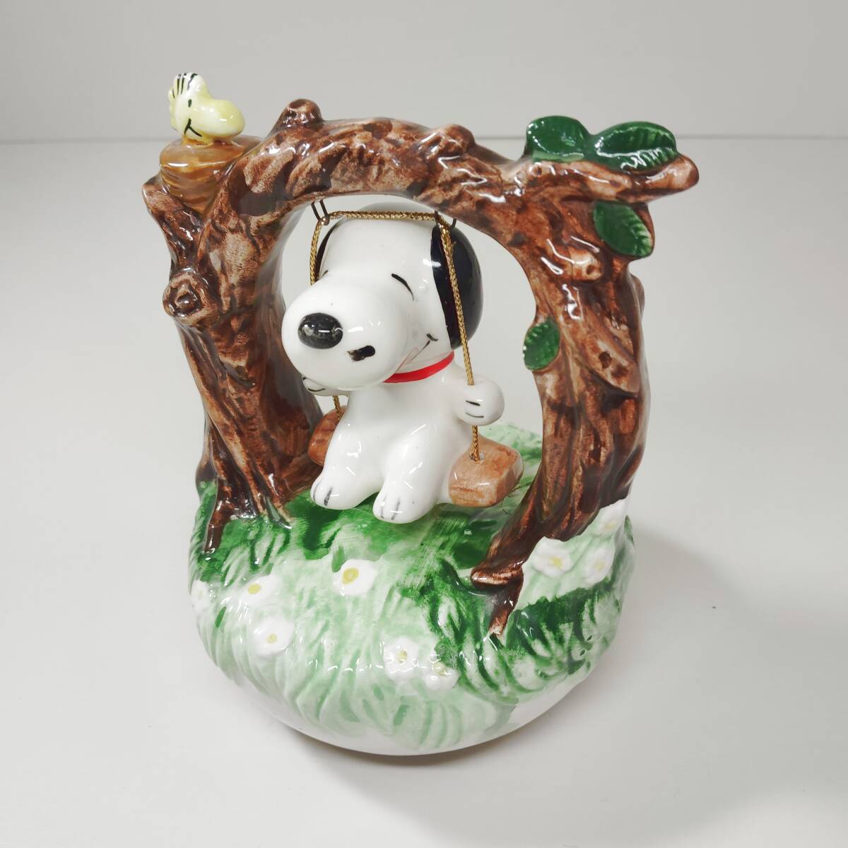 スヌーピー サリー 海外製品 陶器 置物 スヌーピー サリー 海外製品