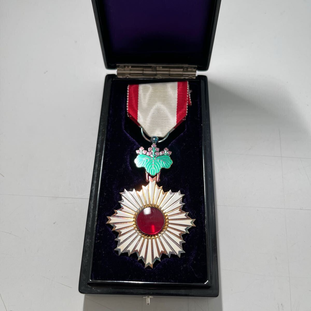 勲五等双光旭日章旧日本軍勲章徽章アンティークコレクション☆13