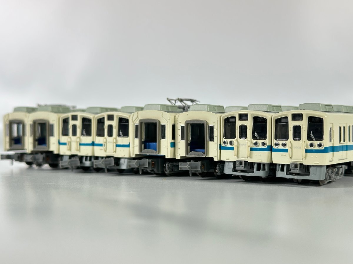 1円～ ジャンク マイクロエース Nゲージ A-6196 小田急9000形 8両固定改造