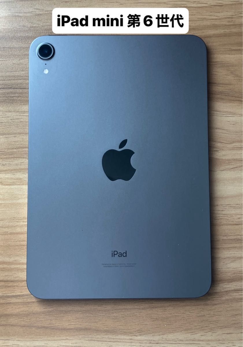 Apple iPad mini 第6世代 64GB スペースグレイ バッテリー88% USED品
