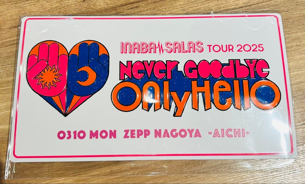 稲葉浩志 INABA/SALAS メモリアルプレート