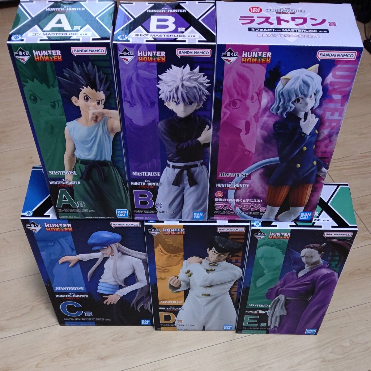 HUNTER×HUNTER 一番くじフィギュアA賞C賞E賞ラストワン
