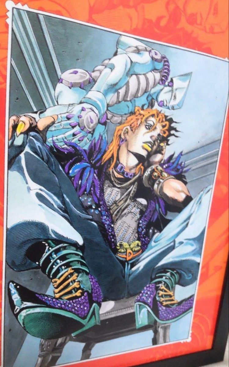 ジョジョの奇妙な冒険 文教堂 ポスター 2枚セット 歴代主人公＆歴代