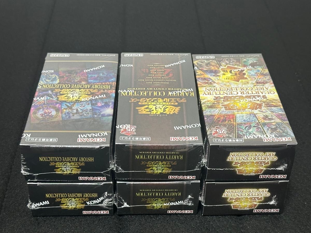 遊戯王ART COLLECTION 未開封シュリンク付き6BOX アーコレ