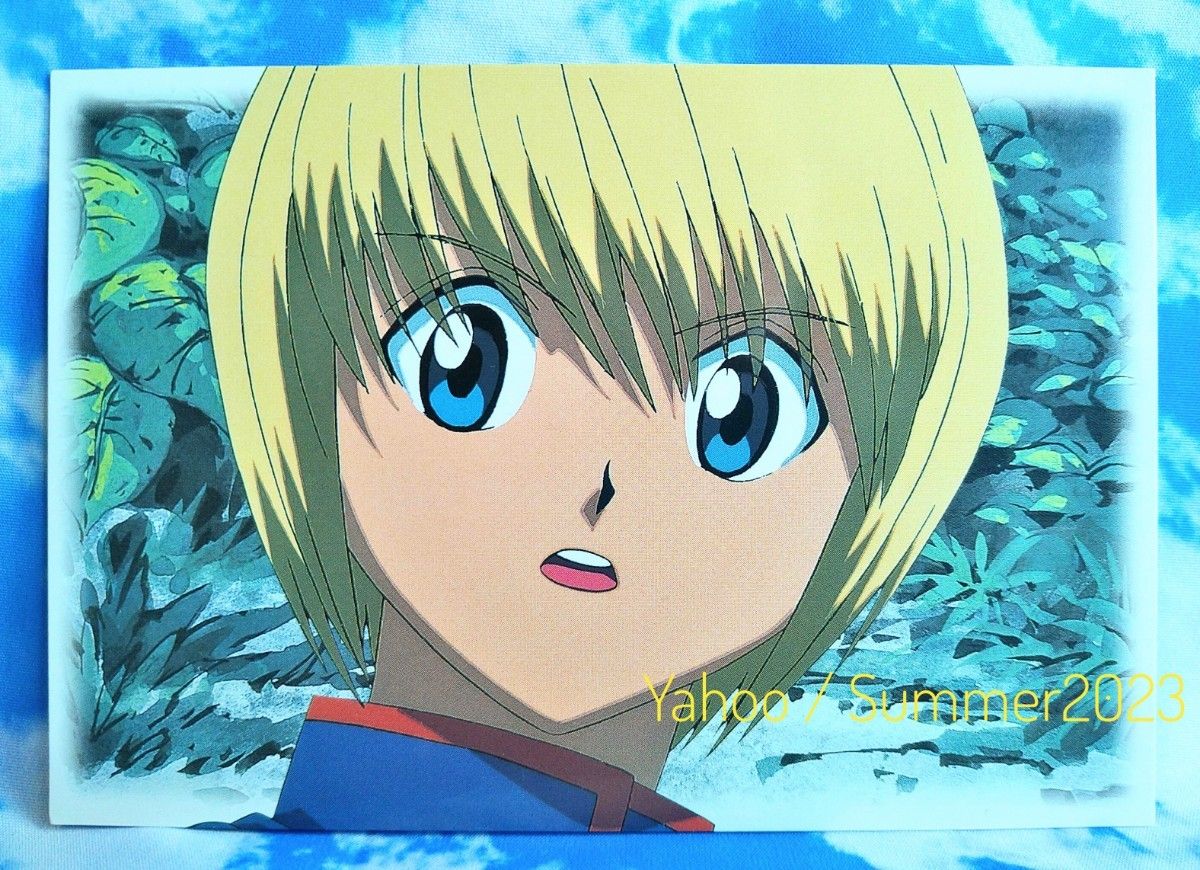未開封】HUNTER × HUNTER クラピカ クリアポストカード 旧アニメ