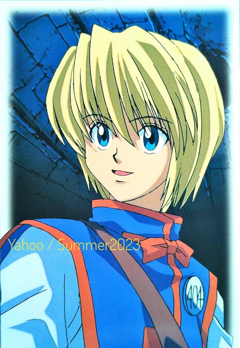 HUNTER×HUNTER ブロマイド クラピカ No 17 ポストカード CURAPICA 旧