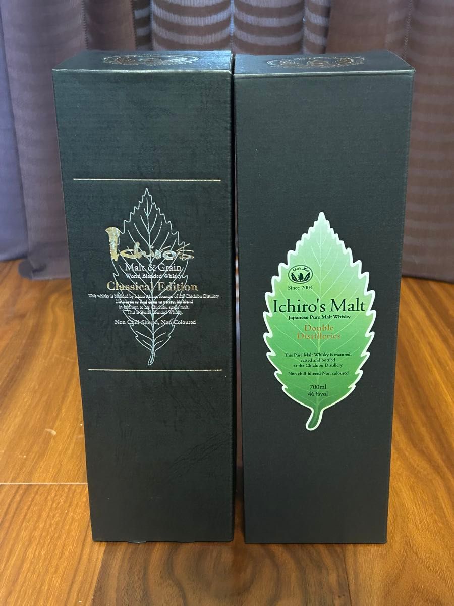 イチローズモルト 2本セット (ダブルディスティラリーズ、ワインウッド
