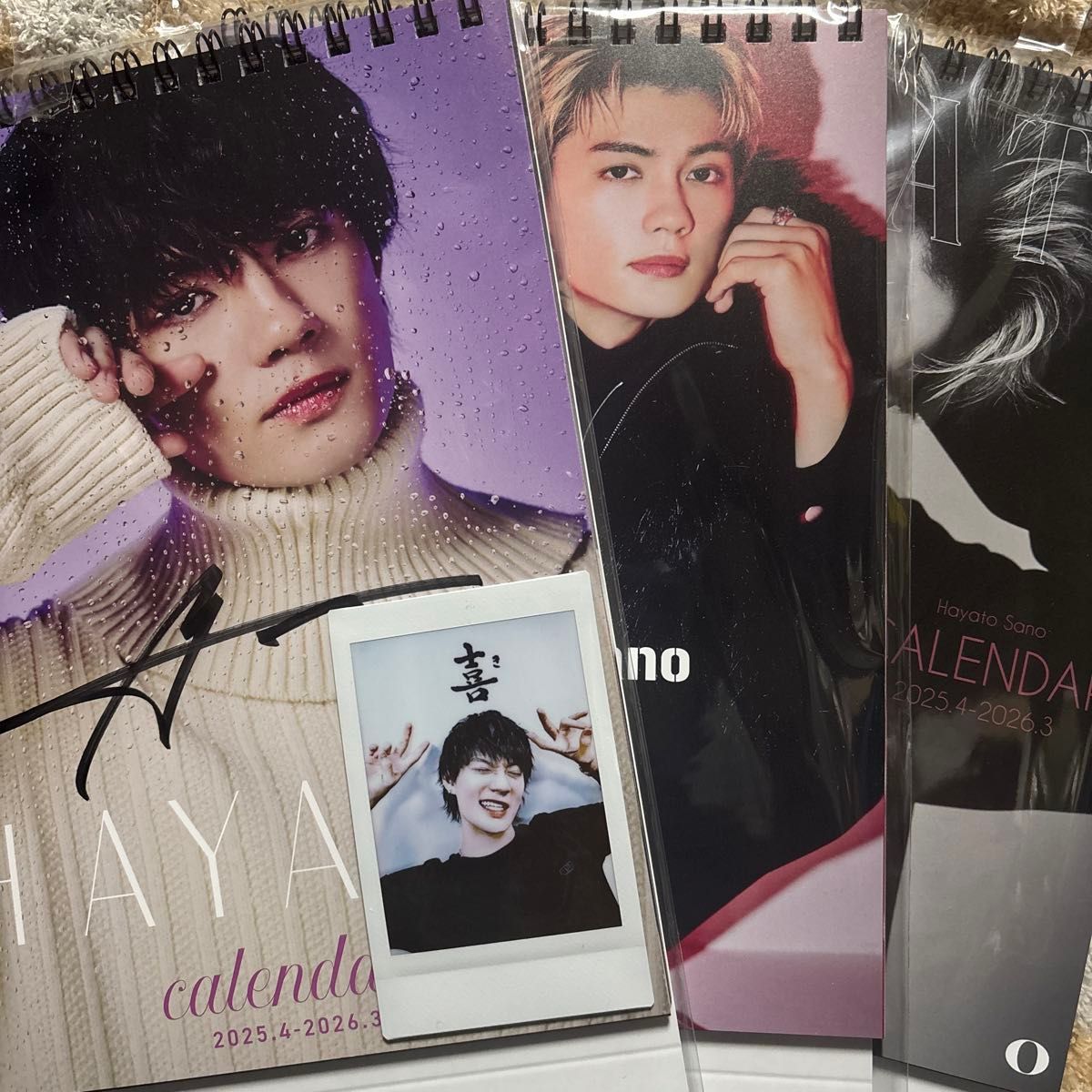 M!LK 佐野勇斗 2024-2025 カレンダー M!LK 佐野勇斗 卓上カレンダー 2024-