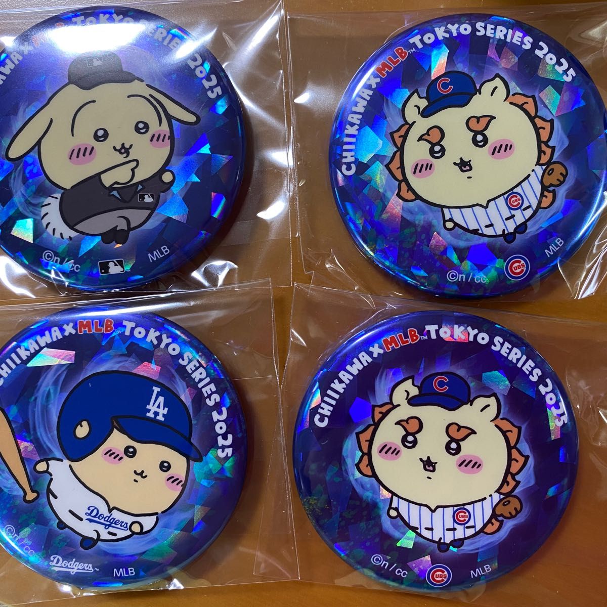ちいかわ MLB ドジャース カブス コラボ 缶バッジ｜Yahoo!フリマ（旧