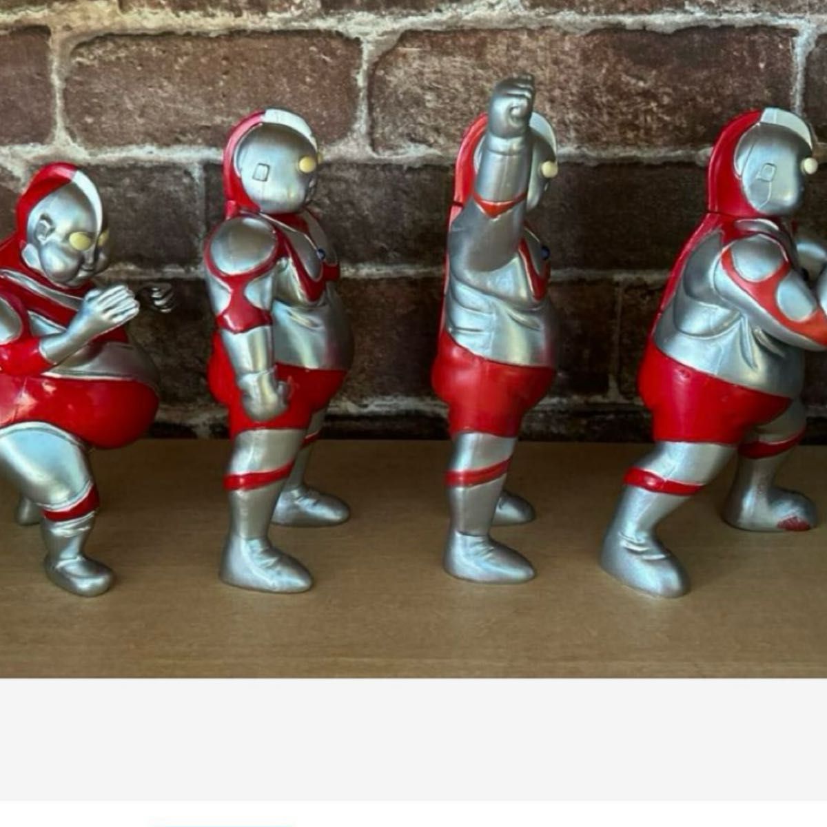 デブトラマン フィギュア デブ ぽっちゃり ウルトラマン 4体セット