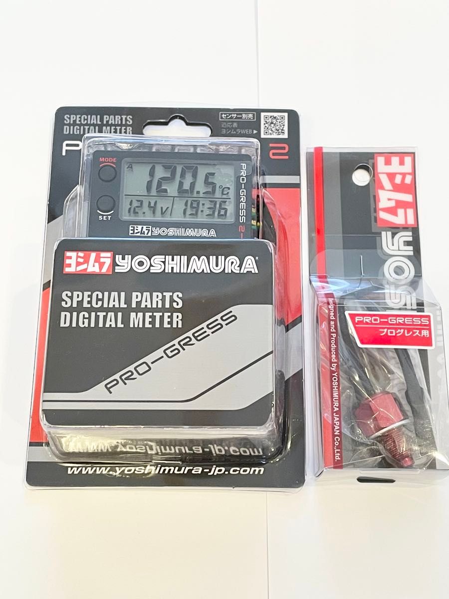 ヨシムラ プログレス2 マルチテンプメーター 油温計 CB400four CB750F