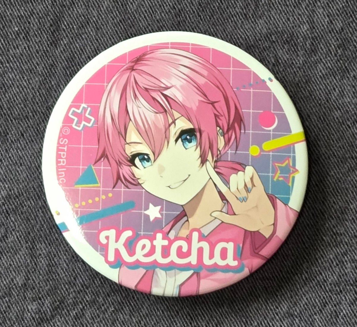 AMPTAKxCOLORS ランダム缶バッジ(虹ver ) けちゃ 武道館 等身デフォ