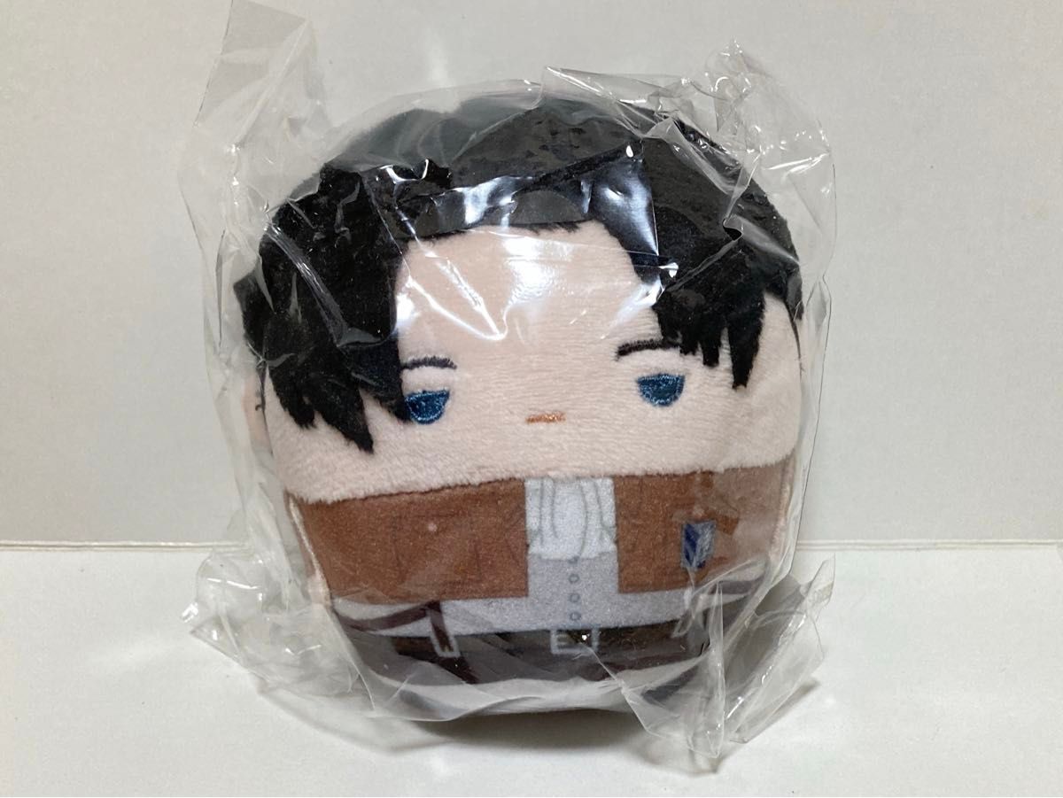 進撃の巨人 エレン リヴァイ もちころりん ぬいぐるみ マスコット 初版