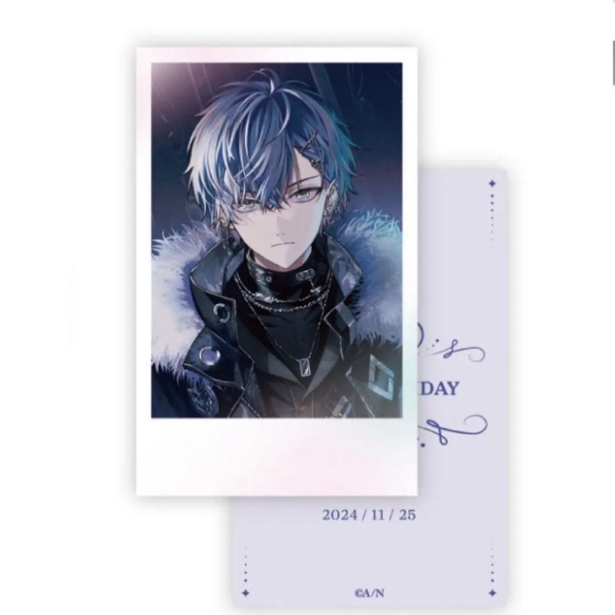 小柳ロウ 誕生日グッズ＆ボイス2024 缶バッジ&チェキ風カード チェキ