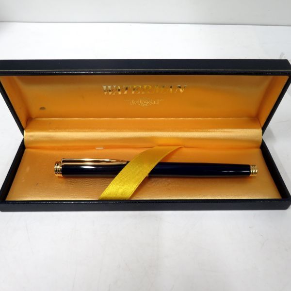 ウォーターマン 万年筆 IDEAL パリ ブラック×ゴールド 2