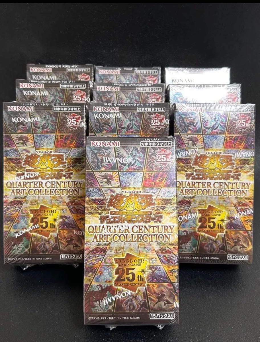遊戯王 QUARTER CENTURY ART COLLECTION 10BOX