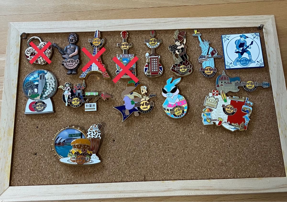 ハードロックカフェ 世界のピンバッジ 12個セット｜Yahoo!フリマ（旧