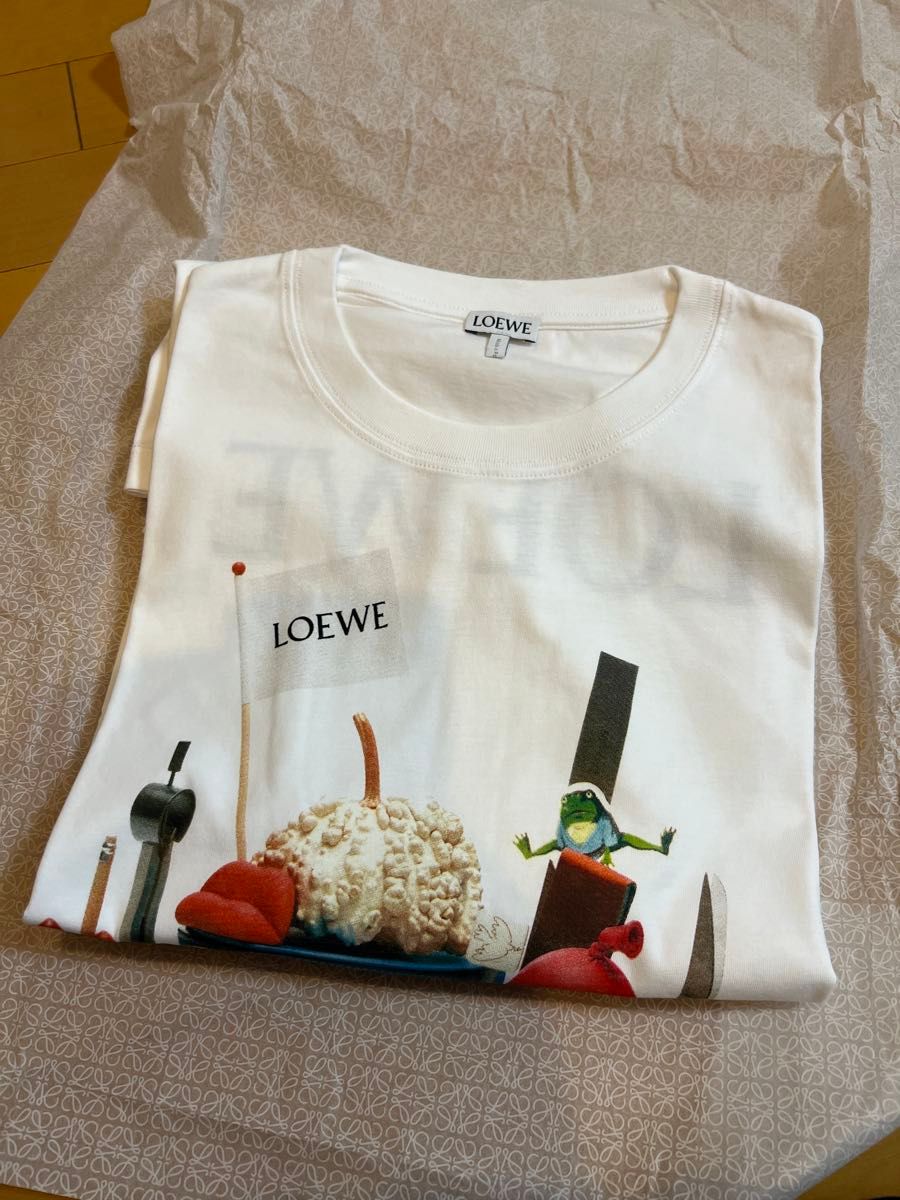 LOEWE アートプリント TシャツCrafted World