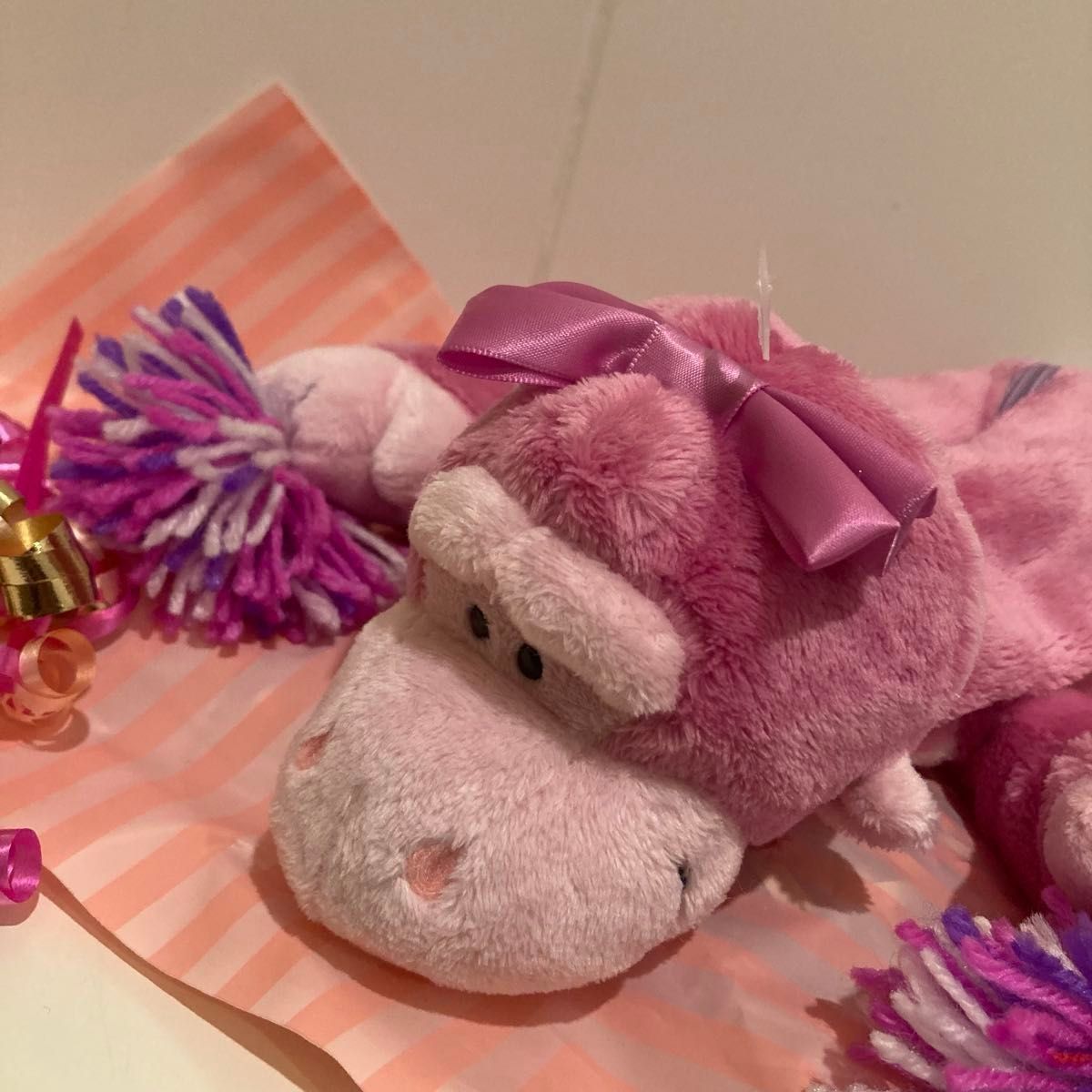 ニキ NICI フィギュアペンポーチ チアリーダー ゴリラ ピンクゴリラ