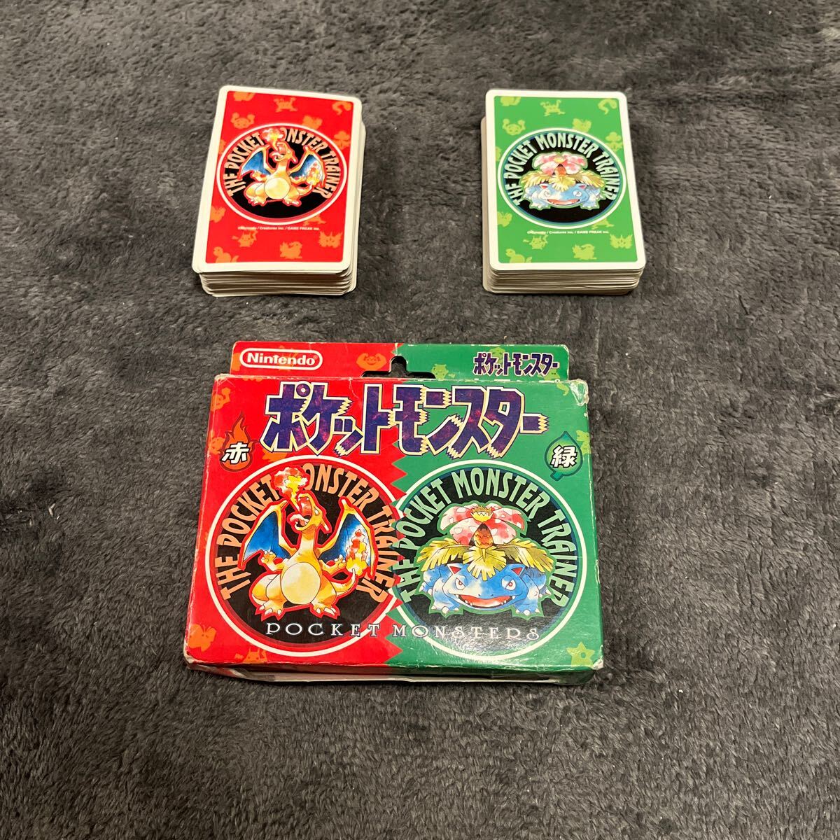 ポケットモンスター トランプ 赤 緑 Nintendo 初期