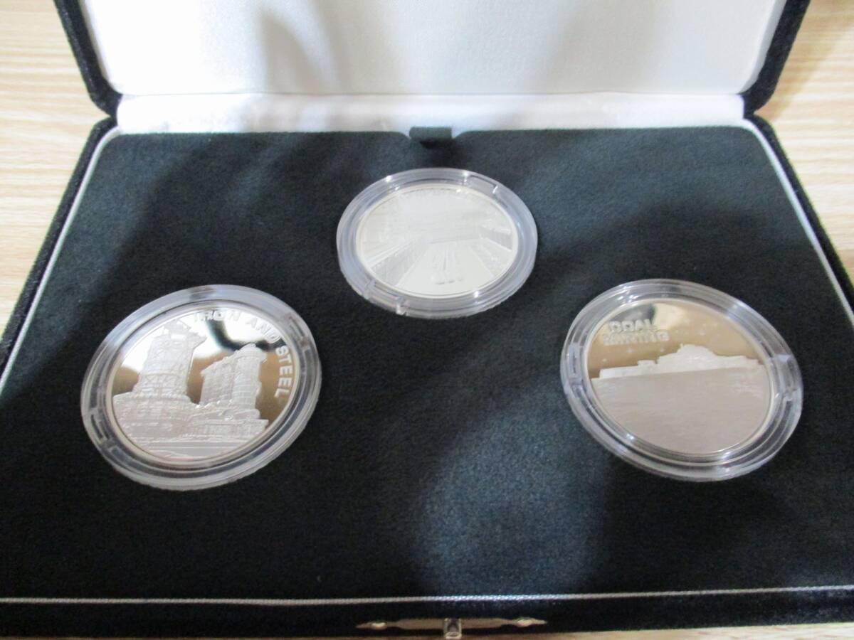 造幣局 : 世界文化遺産 明治日本の産業革命遺産 プルーフメダル3点