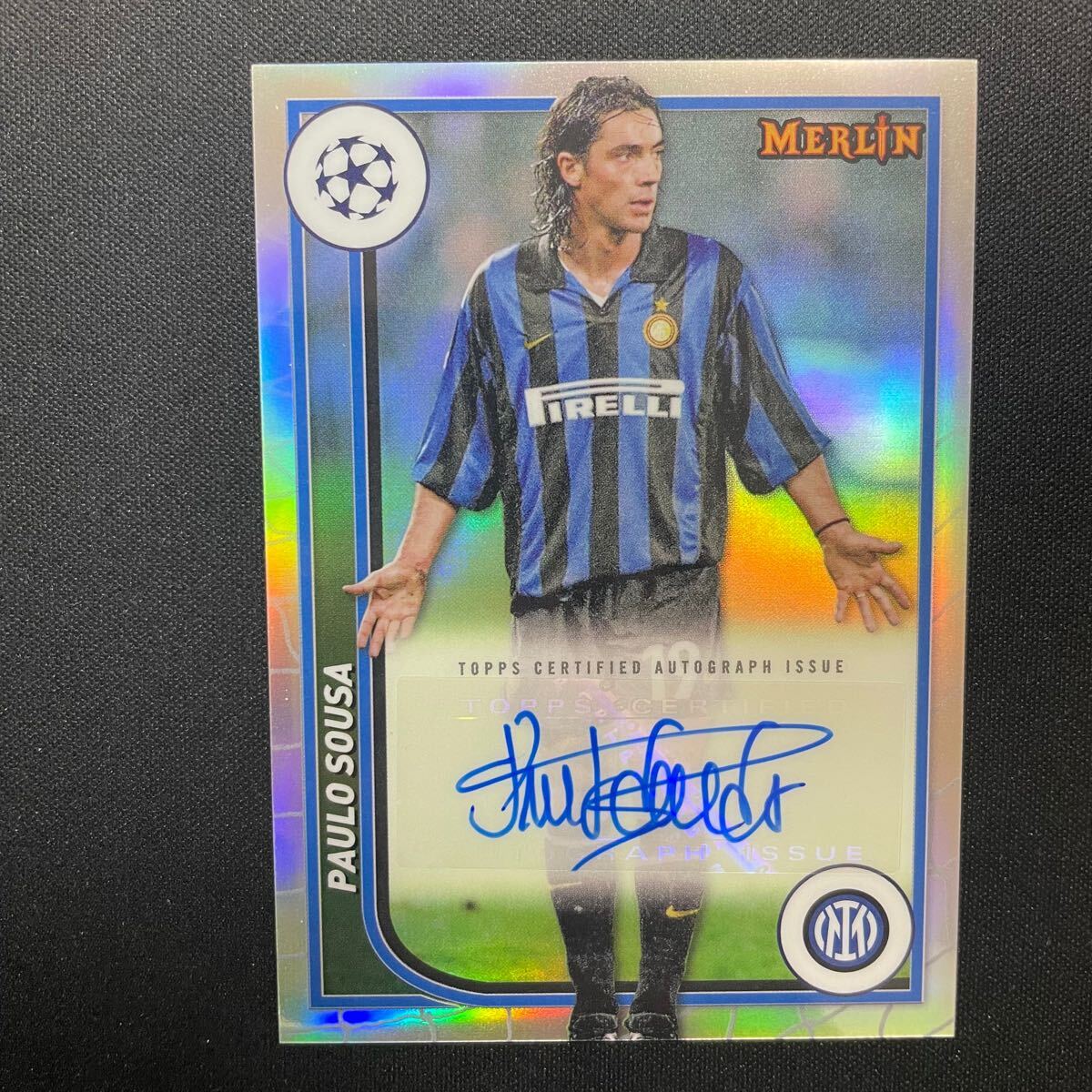 22-23 Topps Merlin LEAO 直筆サイン 世界50枚限定