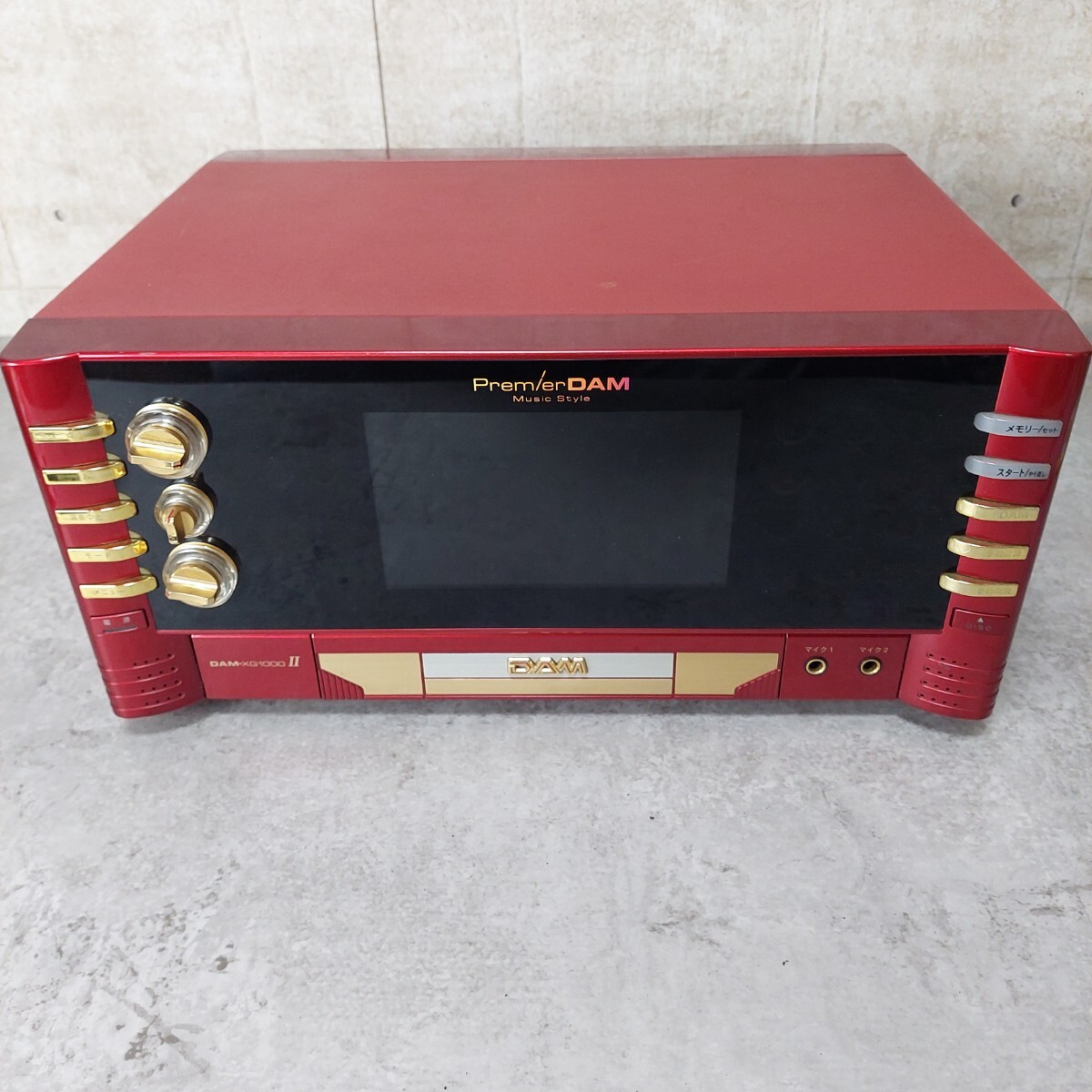 カラオケ DAM 第一興商 DAM-XG1000Ⅱ カラオケ機器 通信カラオケ DAMー