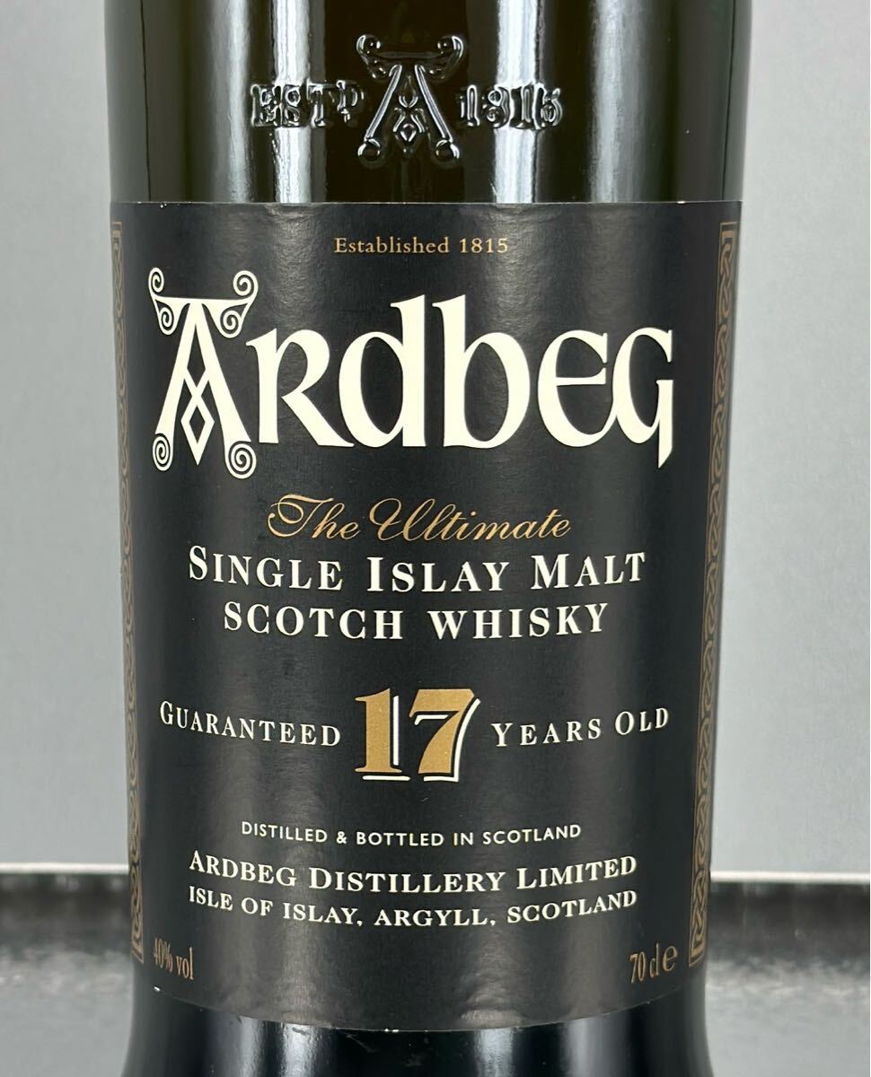 ア－ドベック17年 旧ボトル 90年代流通 激レアウイスキー アイラモルト