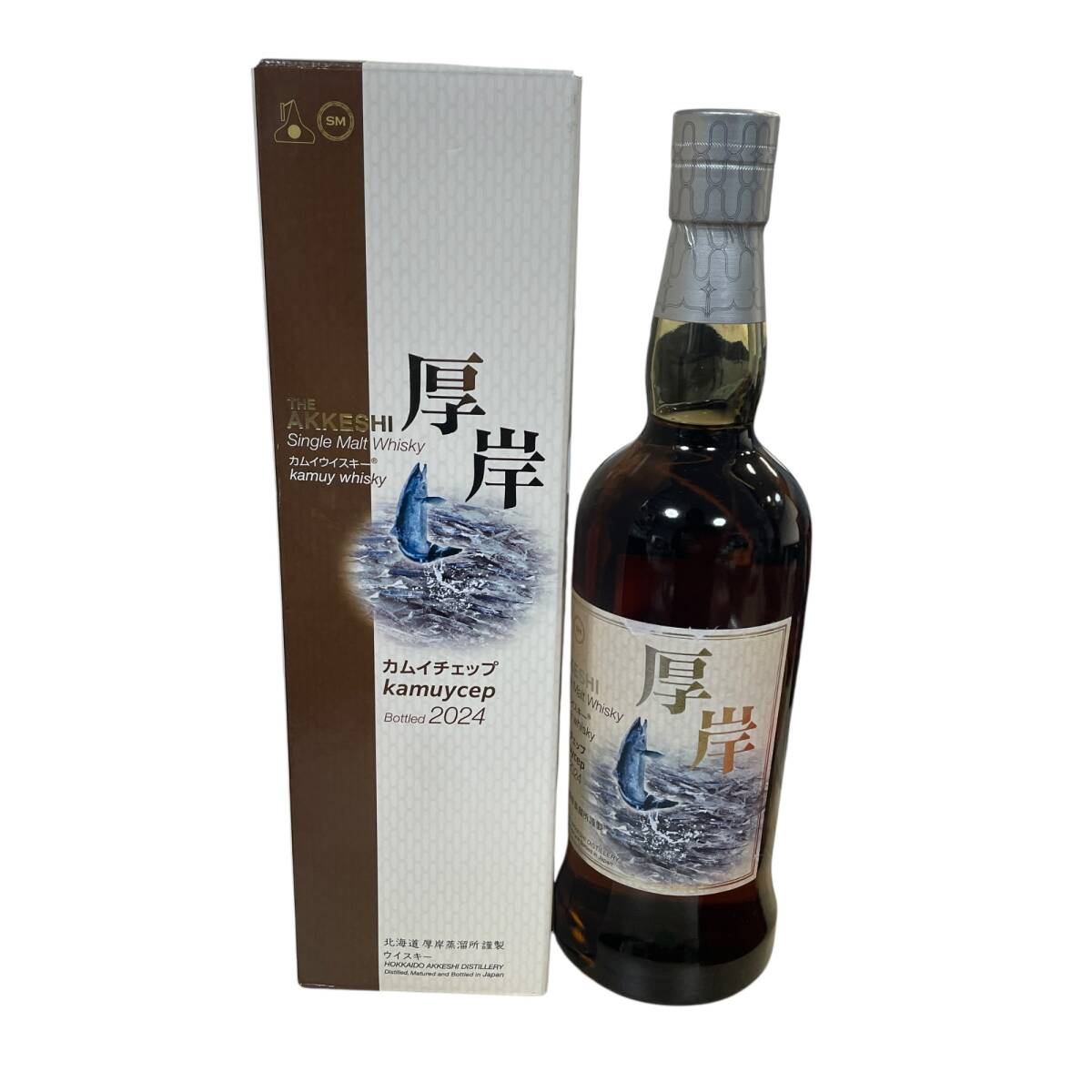 百貨店正規未開封 厚岸カムイチェップ シングルモルトウイスキー 2024