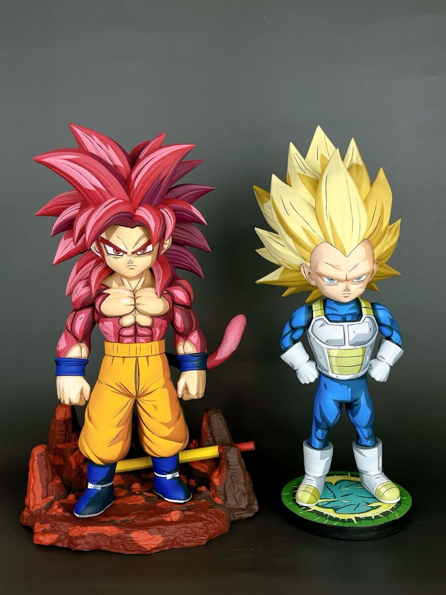 ドラゴンボールベジータと孫悟空超サイヤ人Ssj3リペイントフィギュア