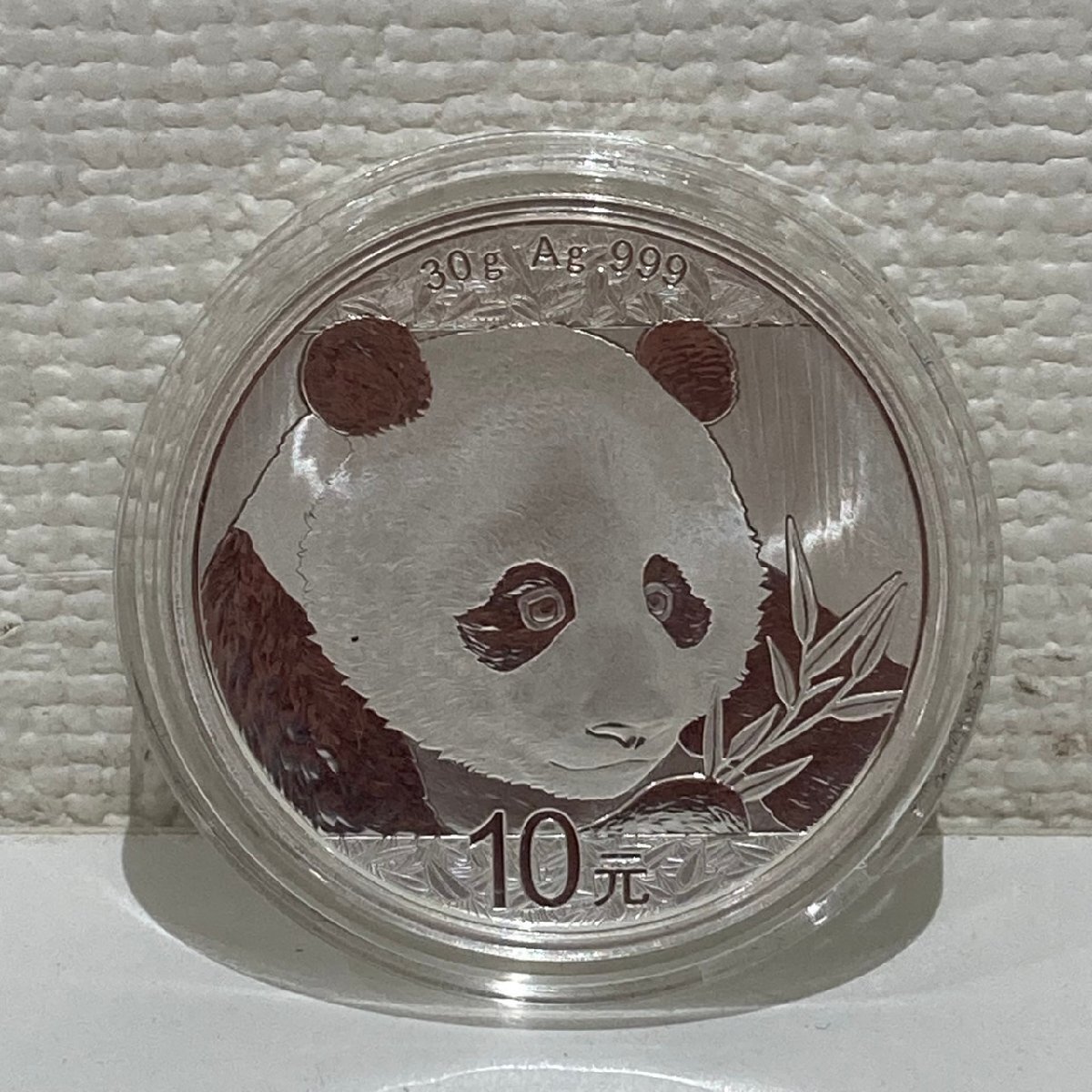 2023年 パンダ銀貨 10元 Ag999 30g 2023年中国パンダ銀貨 10元 30