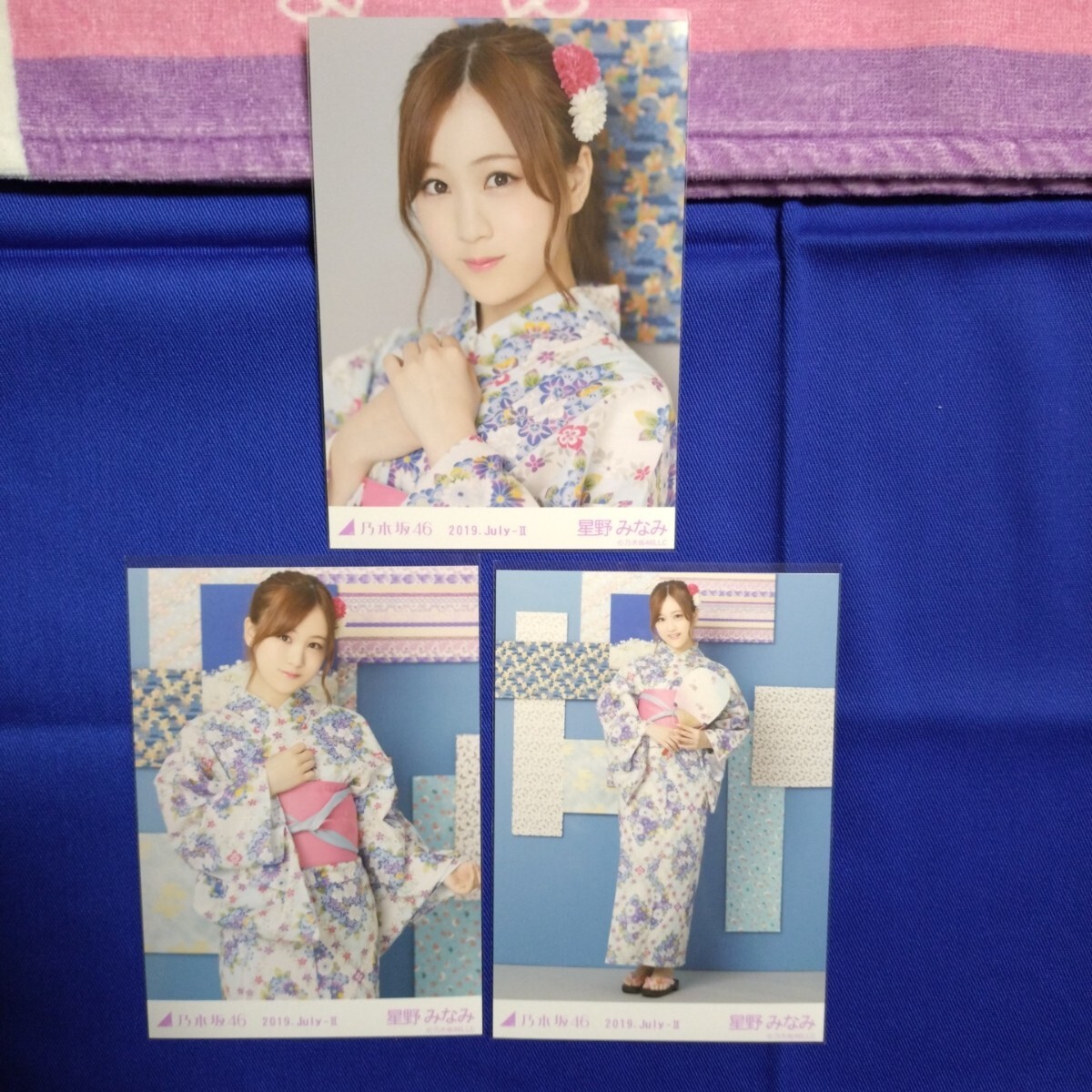 乃木坂46生写真2019 浴衣バラ