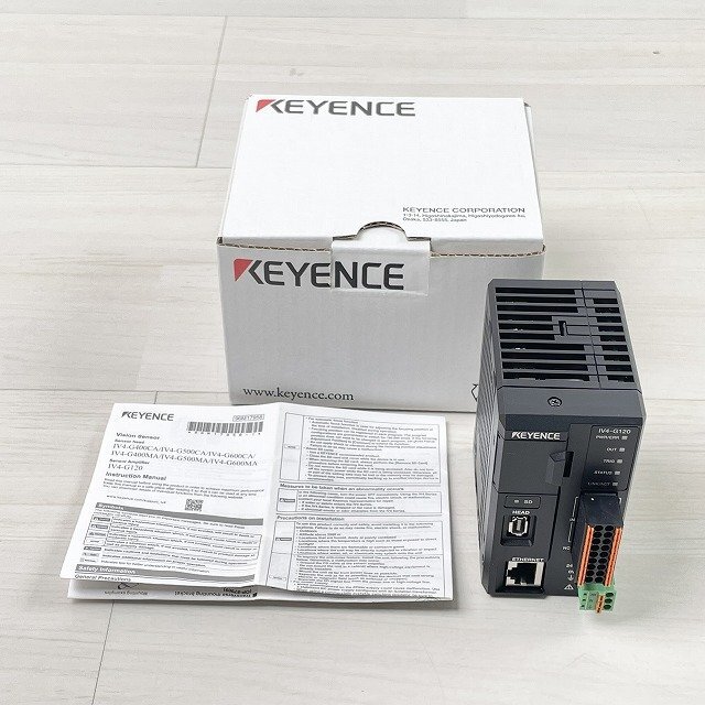 キーエンス画像センサー IV4 G120 アンプセット キーエンス画像