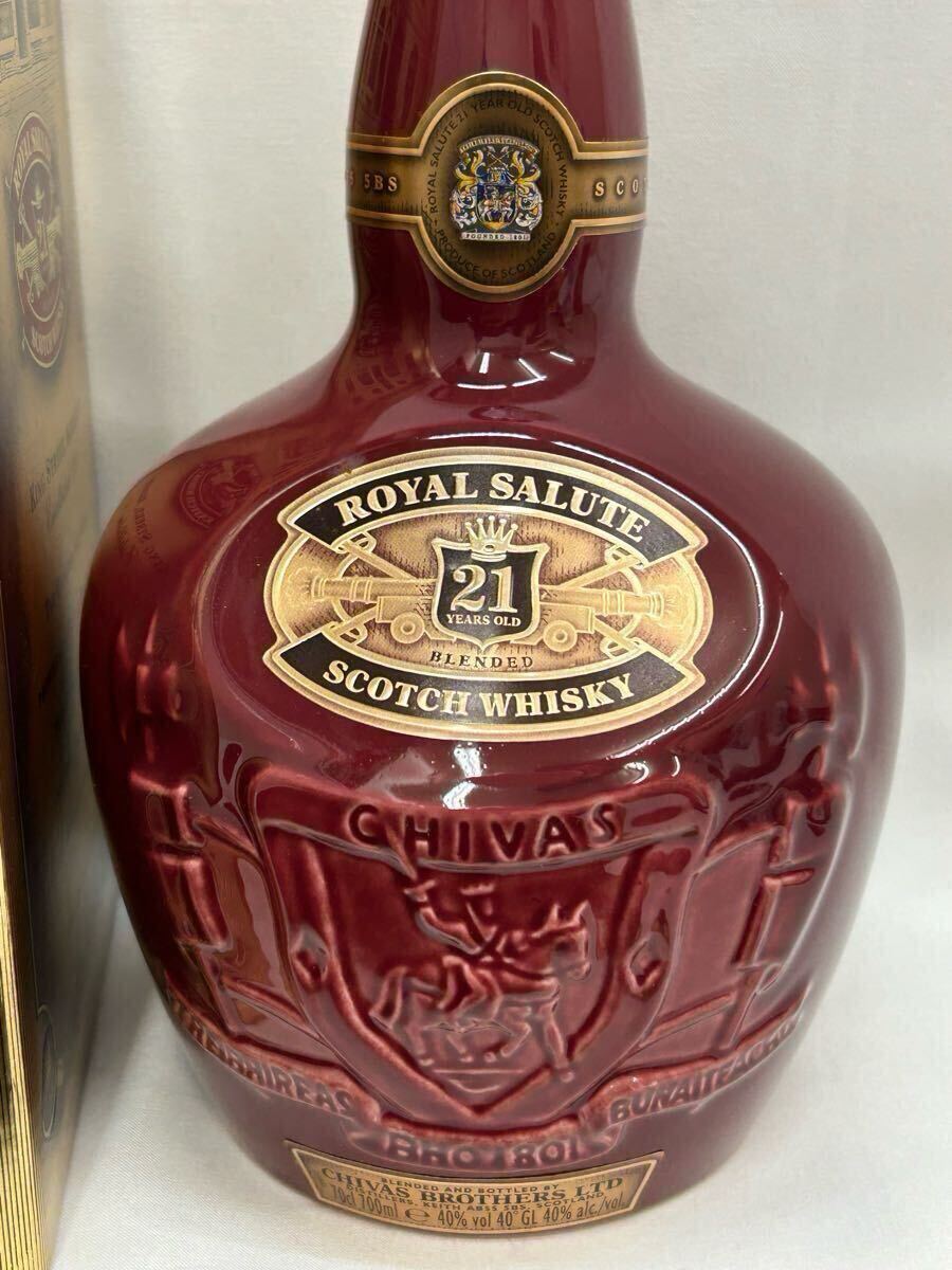 ◇注目! ロイヤルサルート 21年 赤陶器 1000ml 40% スコッチ