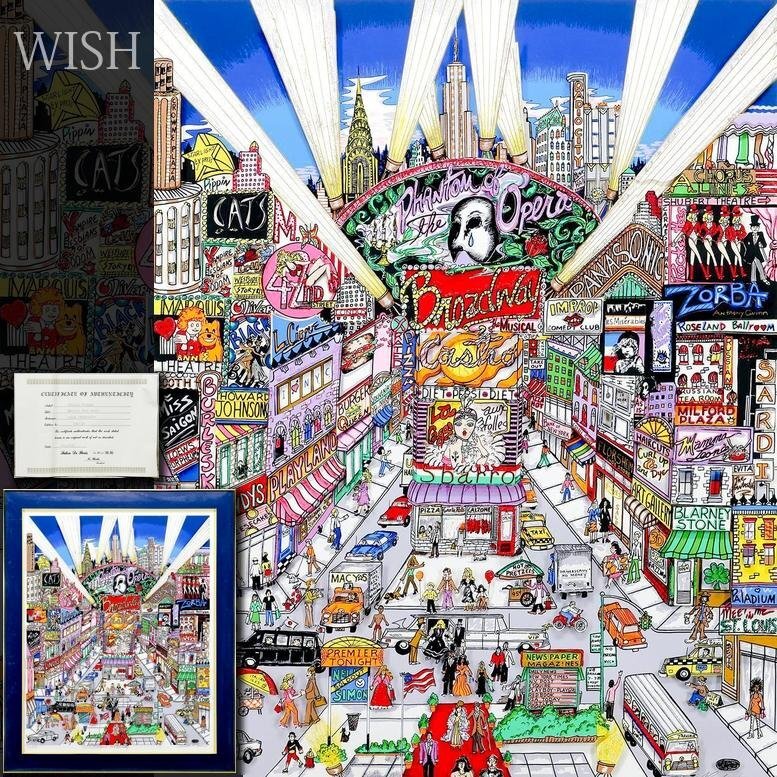 未使用品】チャールズ・ファジーノ ブロードウェイサンセット 【未使用